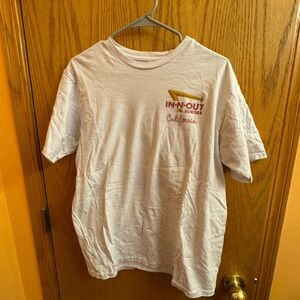 In-N-Out Burger White T-Shirt Sz L
